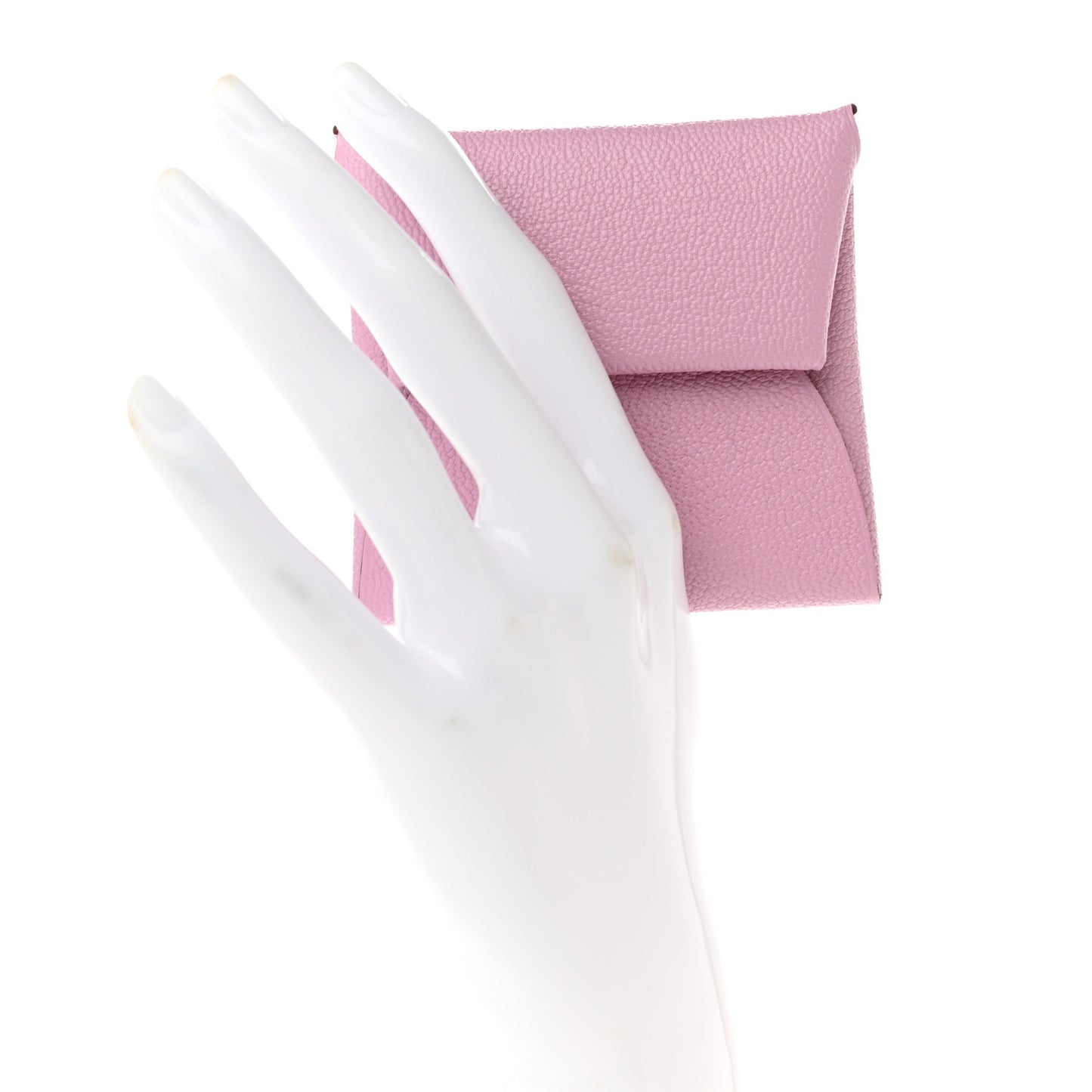 Chevre Mysore Bastia Coin Purse Mauve Sylvestre