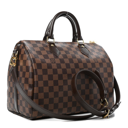 Louis Vuitton Damier Ebene Speedy Bandouliere 30 2 of 4