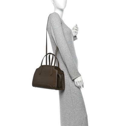 Loro Piana Smooth Calfskin Medium Sesia Taupe 2 of 9