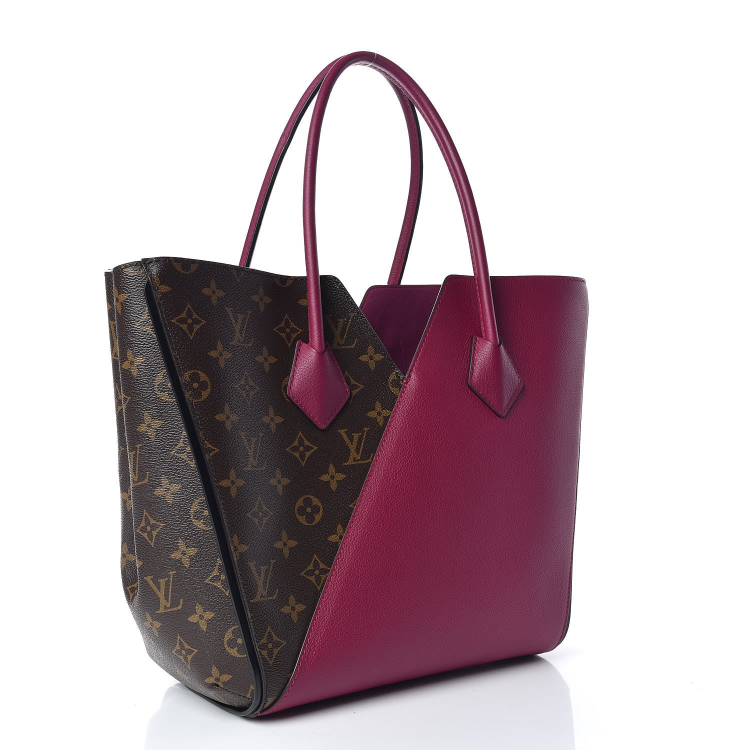 Louis Vuitton Calfskin Monogram Kimono Tote Aurore 3 of 9