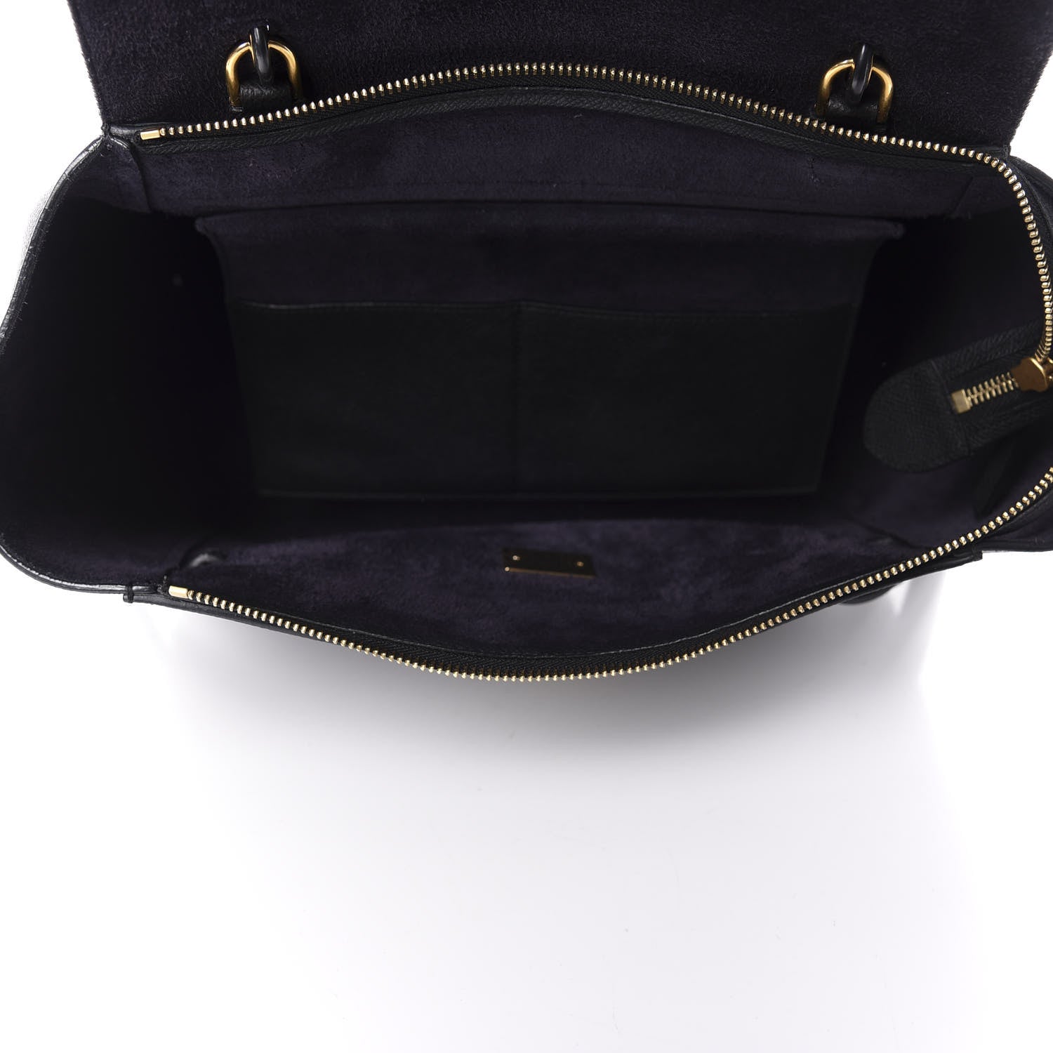 Celine Grained Calfskin Mini Belt Bag Black 5 of 10