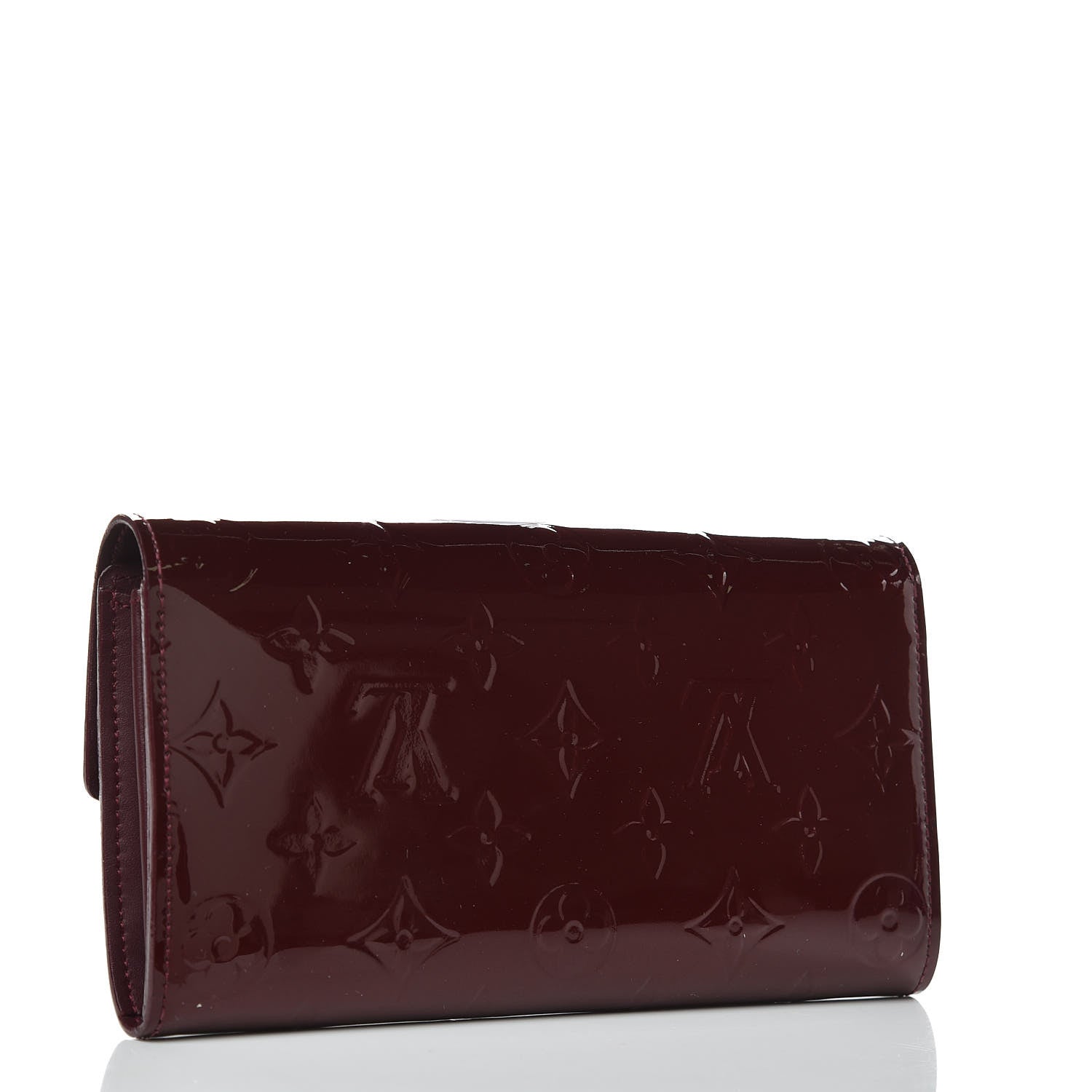 Louis Vuitton Vernis Sarah Wallet Rouge Fauviste 3 of 8