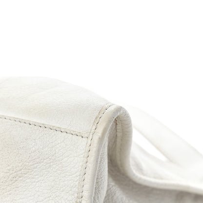 Balenciaga Chevre Gold Metallic Edge Hardware City White 11 of 15