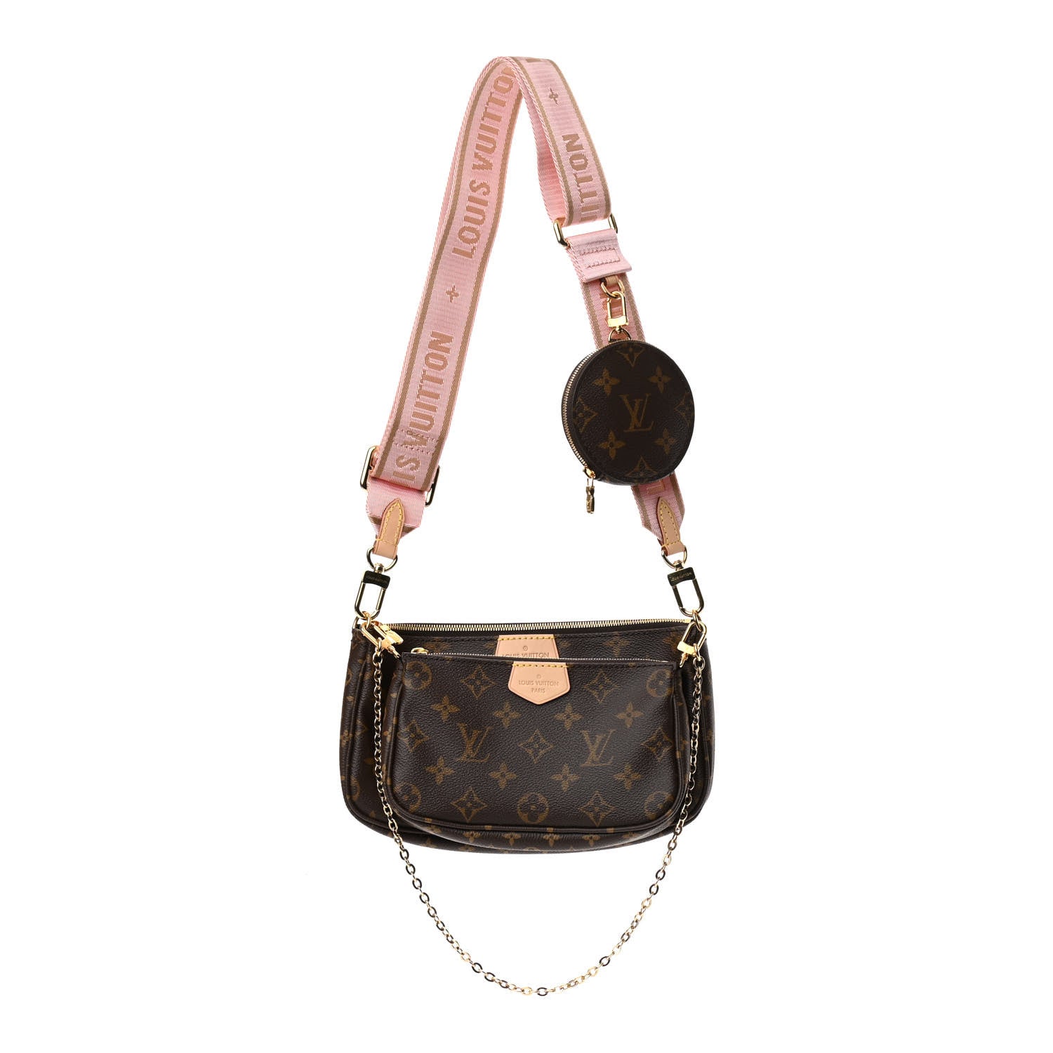 Louis Vuitton Monogram Multi Pochette Accessories Rose Clair 1 of 13