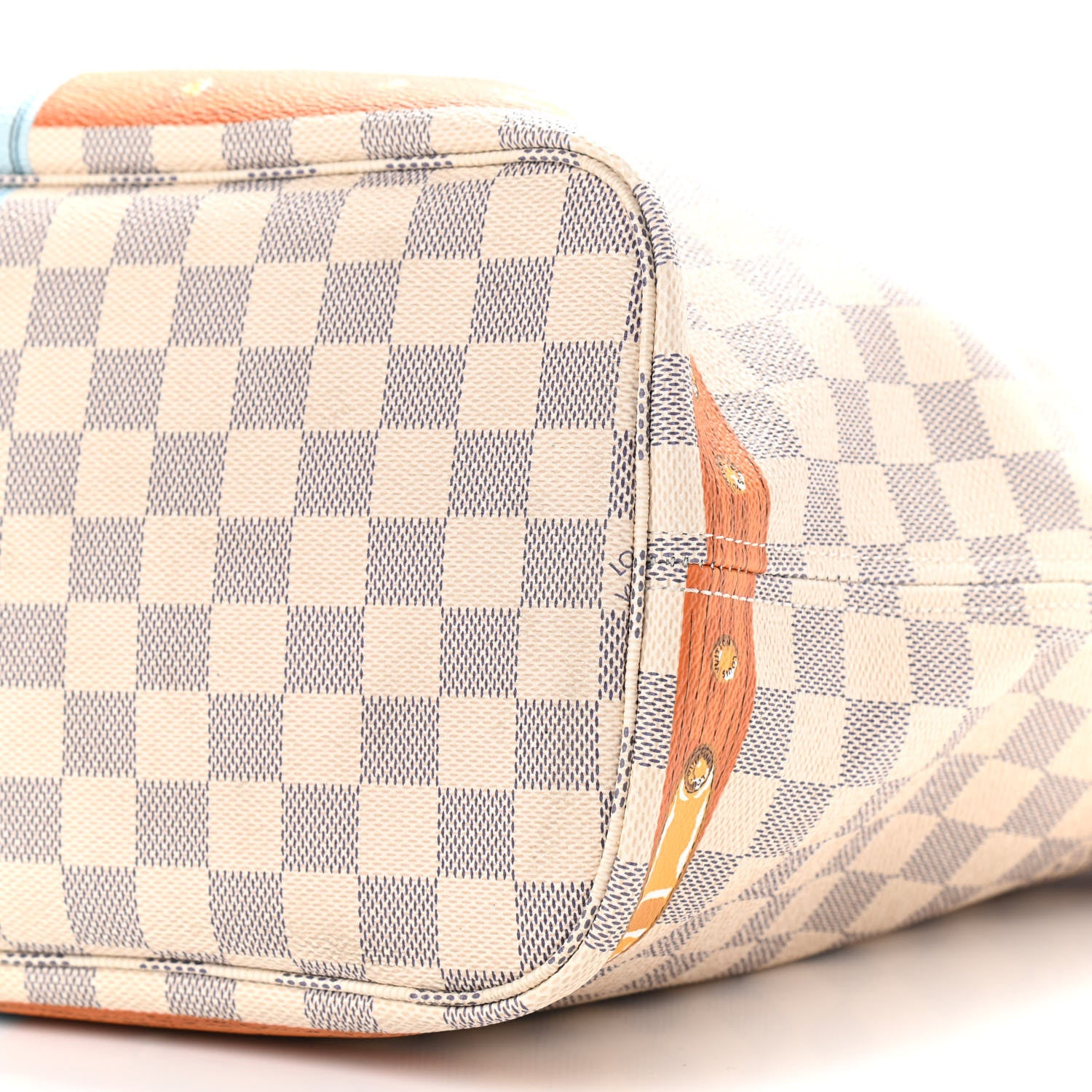 Louis Vuitton Damier Azur Summer Trunks Hawaii Neo Neverfull MM 11 of 11