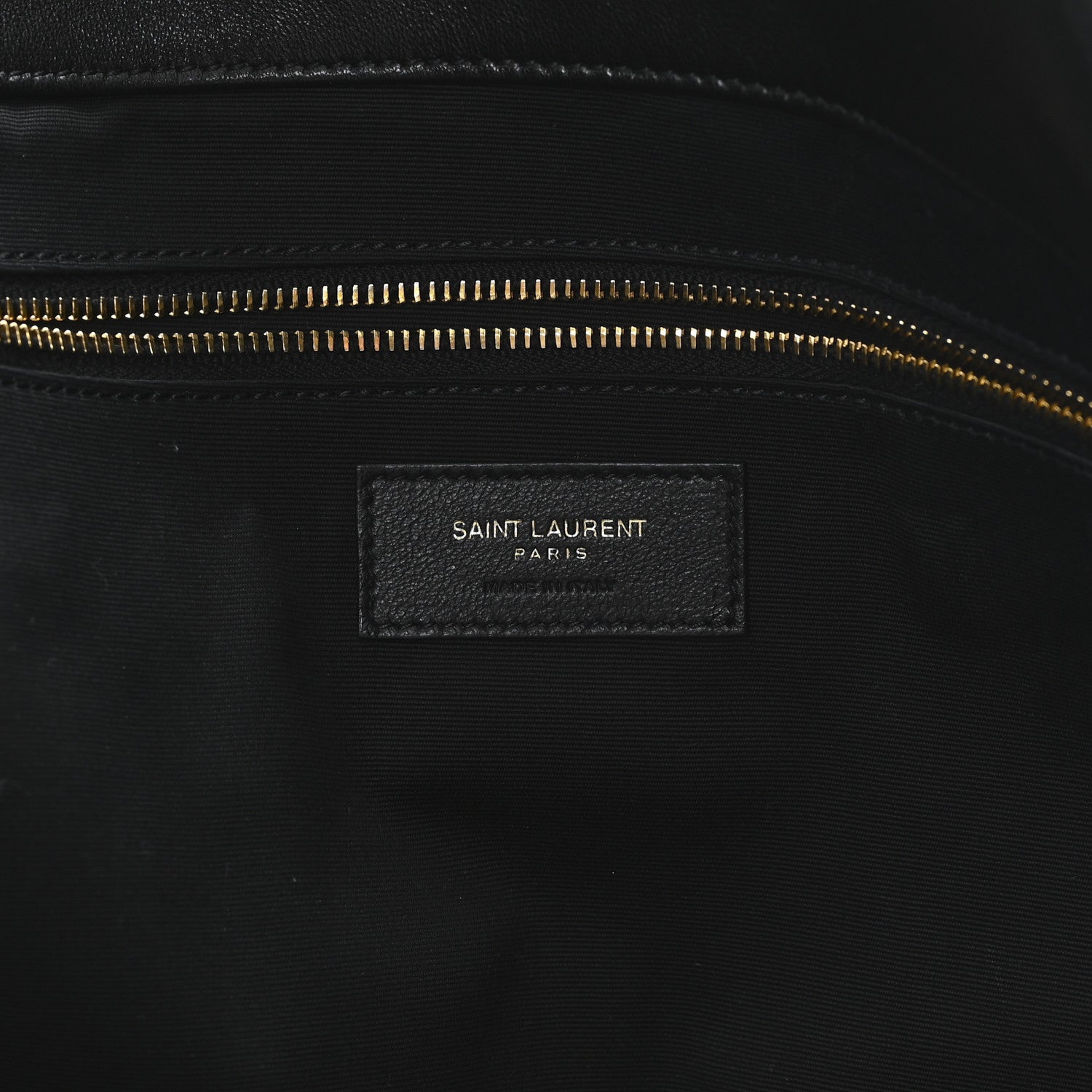 Saint Laurent Lambskin Quilted Maxi Icare Shopping Tote Black 7 of 11