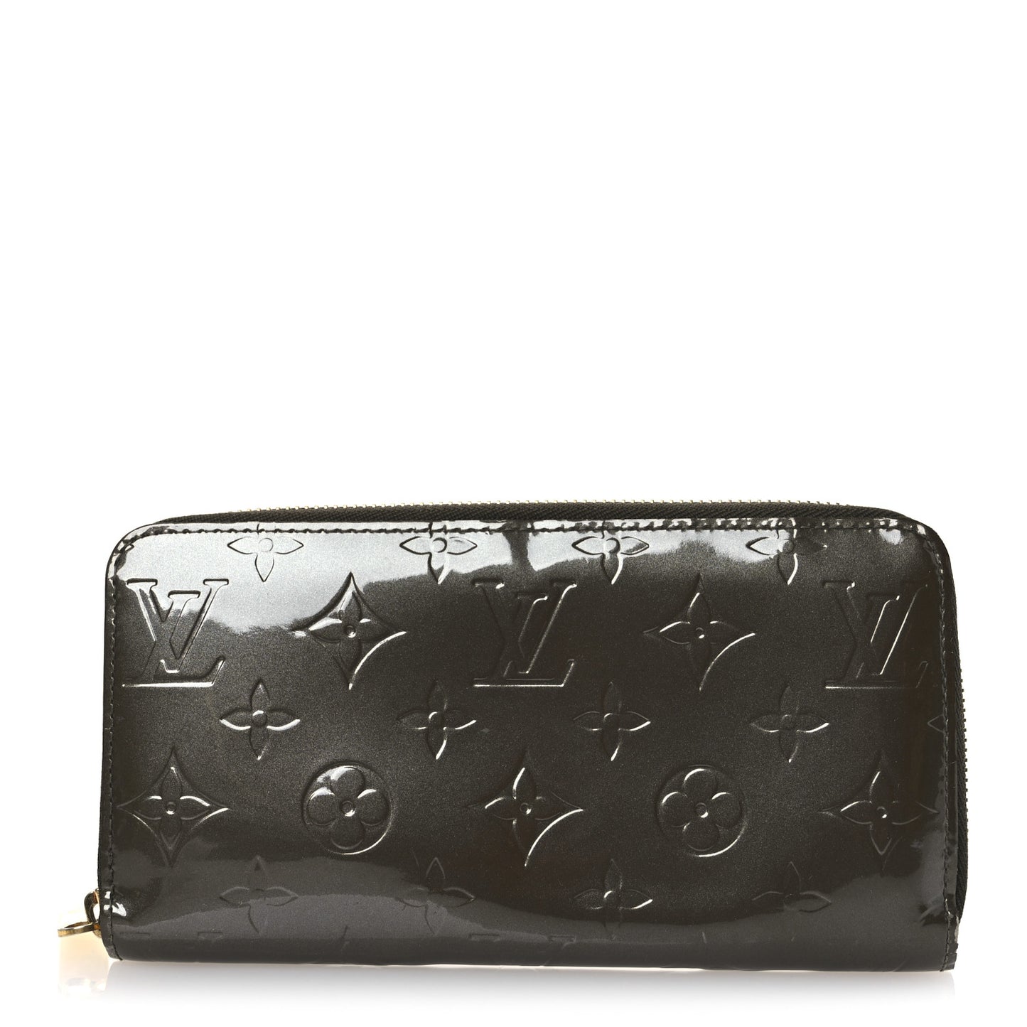 Vernis Zippy Wallet Vert Bronze