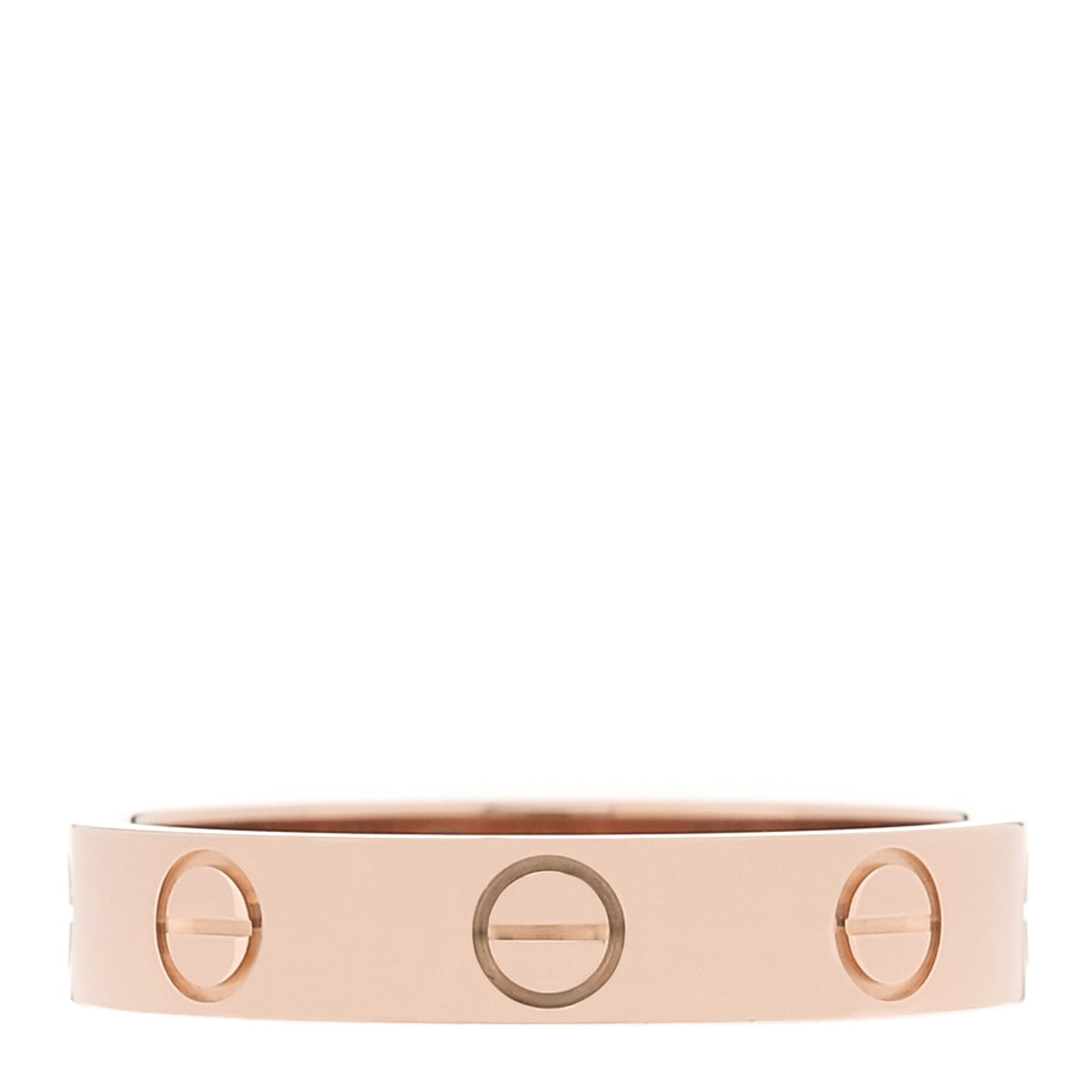 18K Pink Gold 3.5mm LOVE Wedding Band Ring 51 5.75