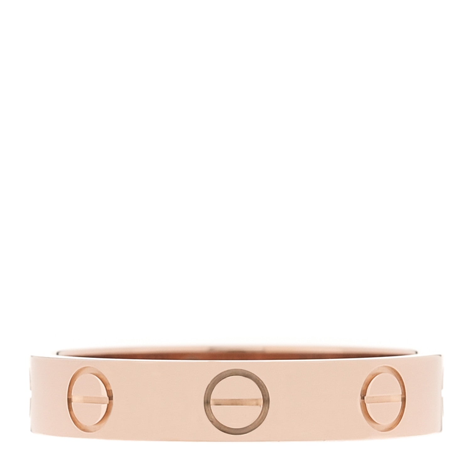 Cartier 18K Pink Gold 3.5mm LOVE Wedding Band Ring 51 5.75 1 of 5