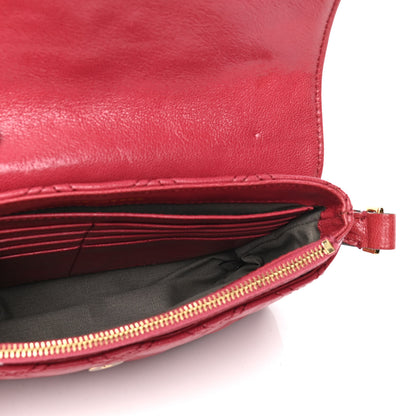 Marc Jacobs Lambskin Quilted Crossbody The Small Single Flap Red 4 of 4