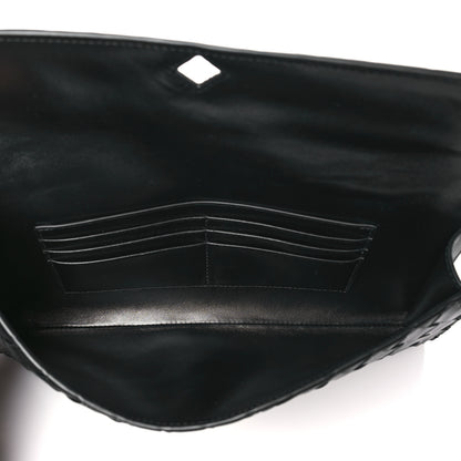 Bottega Veneta Nappa Intrecciato Long Andiamo Top Handle Clutch Black 5 of 9