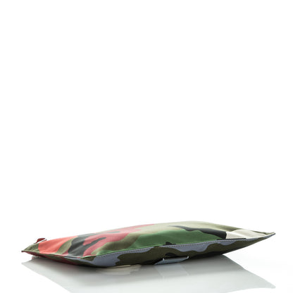 Valentino Garavani Nylon Camouflage Large Zip Pouch Multicolor 4 of 7