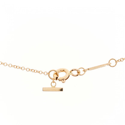 Tiffany 18K Rose Gold Small T Smile Pendant Necklace 6 of 7