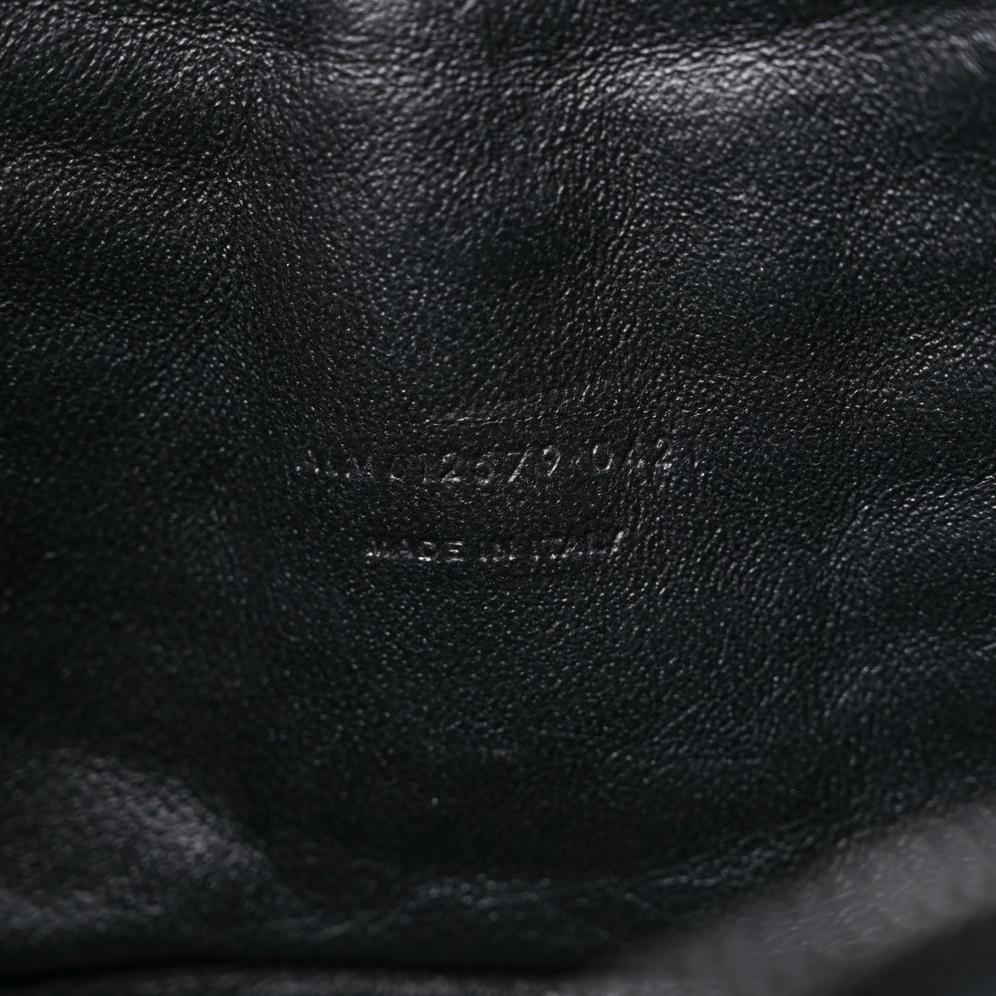 Grain De Poudre Matelasse Monochrome Monogram Mini Lou Camera Bag Black