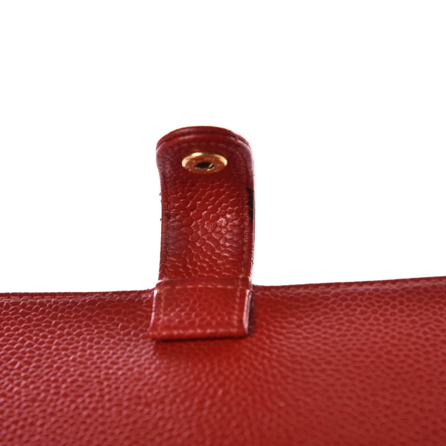 Caviar CC Mini Ring Agenda Planner Red