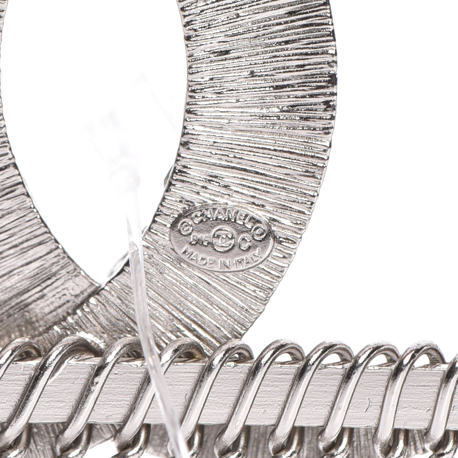 Chanel Crystal Dubai CC Hair Comb Pin Grey Silver 3 of 3