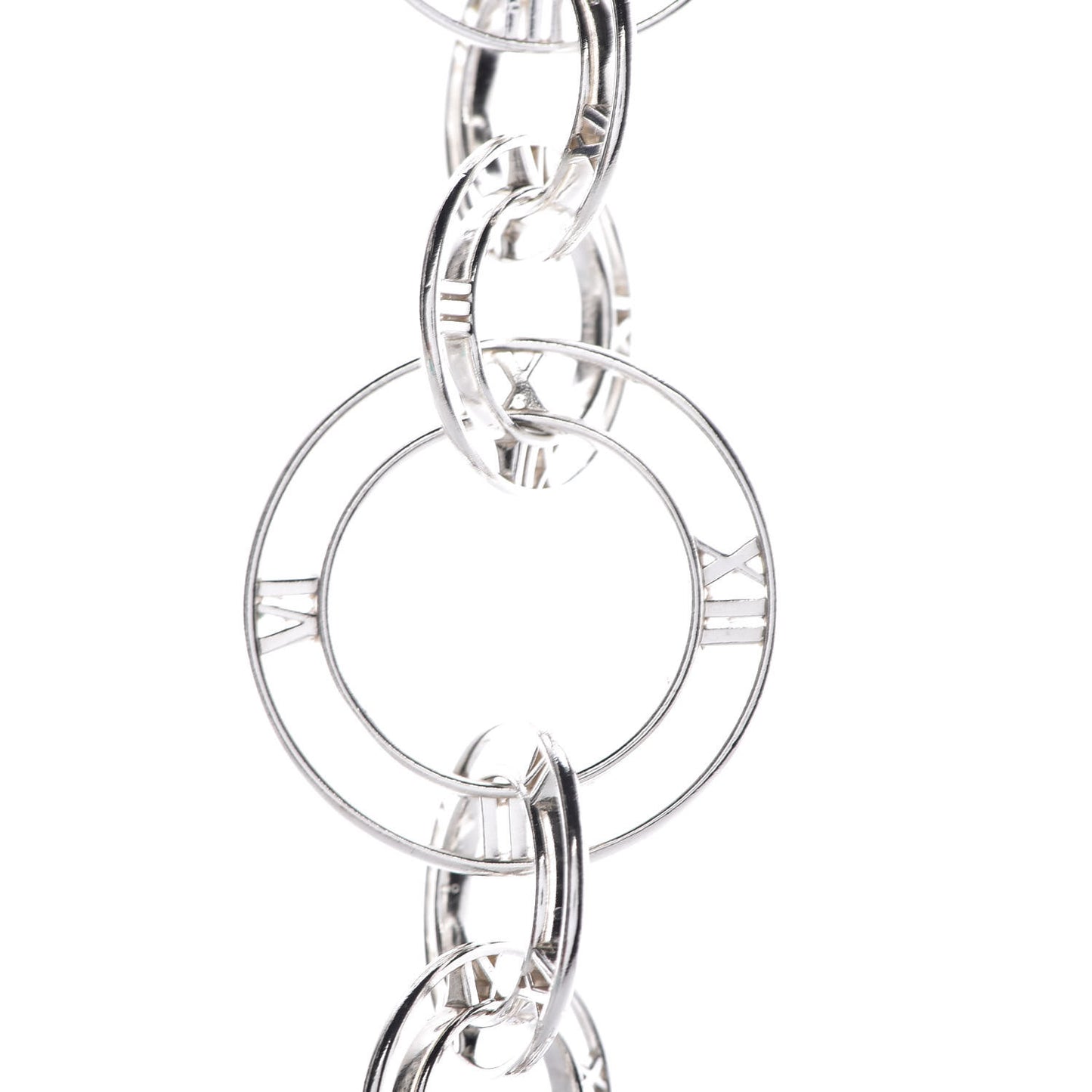 Sterling Silver Atlas Link Necklace