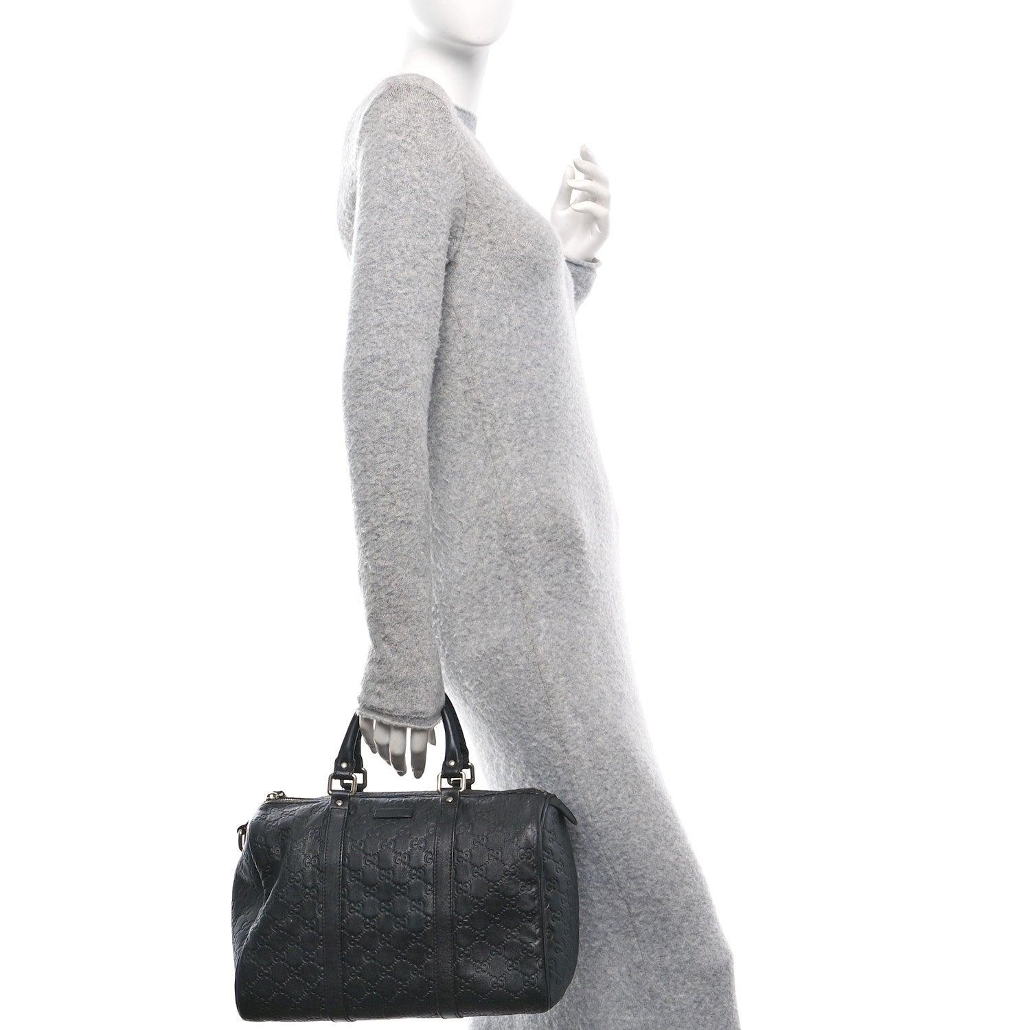 Gucci Guccissima Medium Joy Boston Black 2 of 10