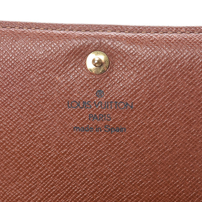 Louis Vuitton Monogram Porte-Monnaie Tresor Wallet 6 of 12