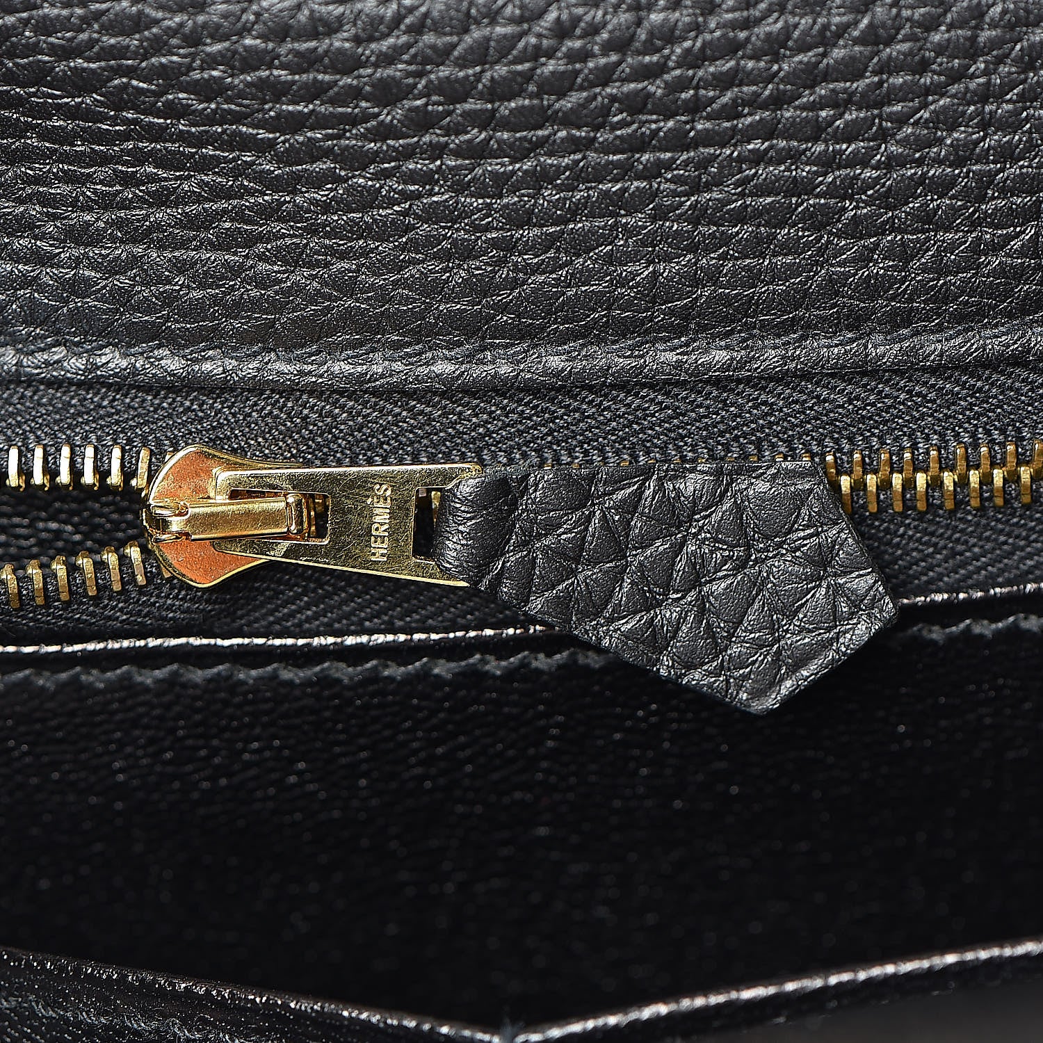 Hermes Togo Kelly Retourne 28 Black 41 of 43