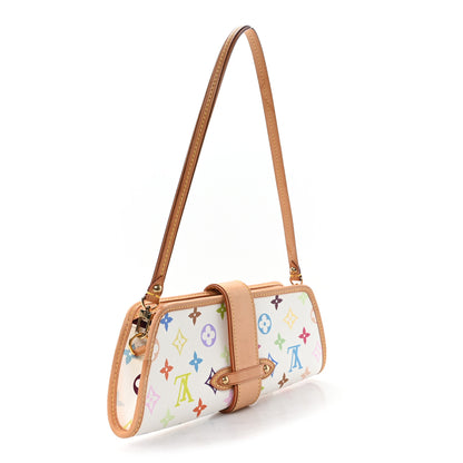 Louis Vuitton Monogram Multicolor Shirley White 3 of 10