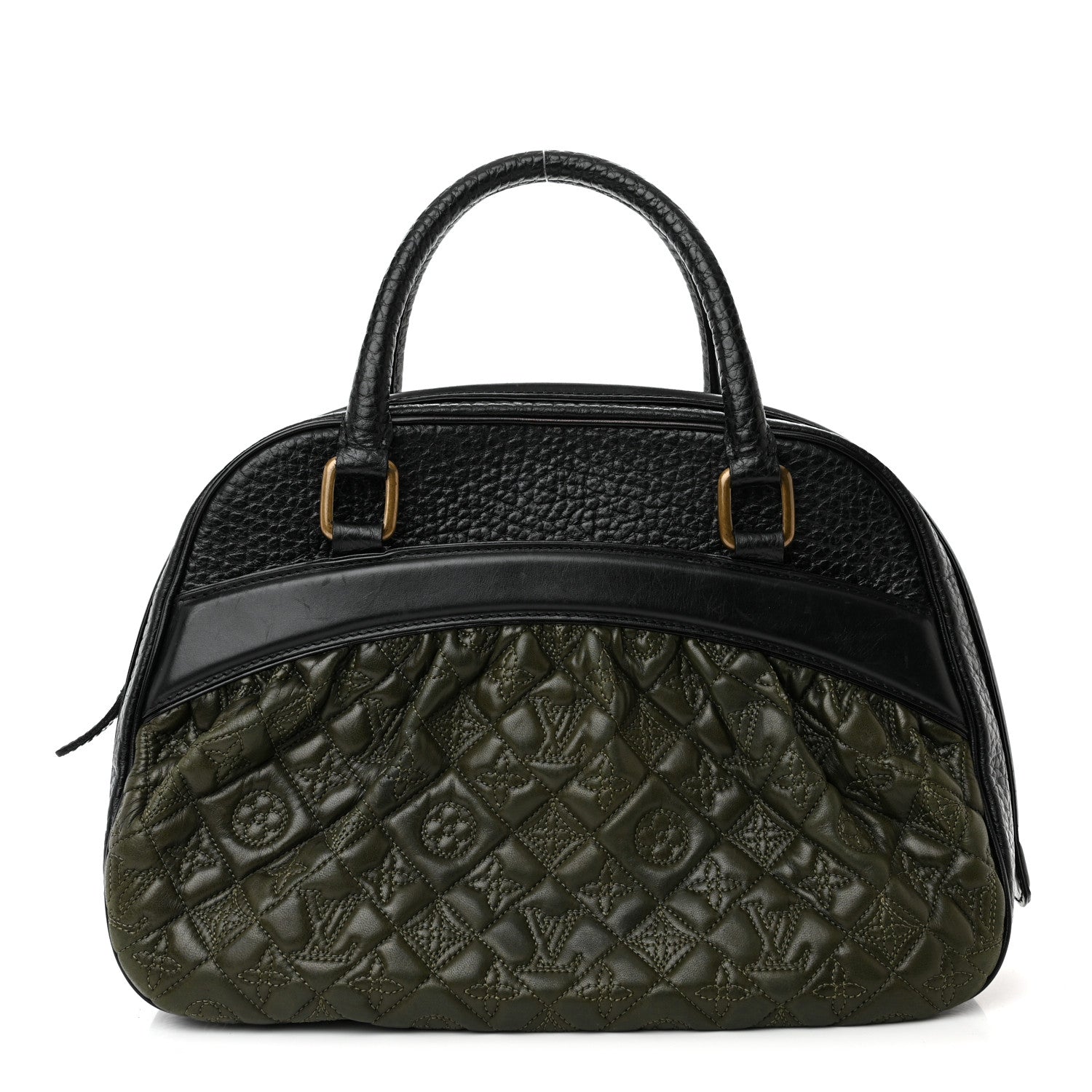 Louis Vuitton Lambskin Vienna Mizi Kaki 1 of 15