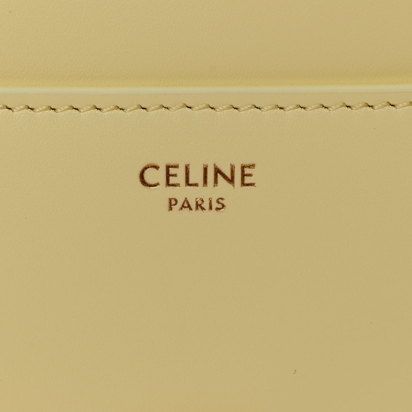 Satinated Calfskin Mini 16 Top Handle Bag Soft Yellow