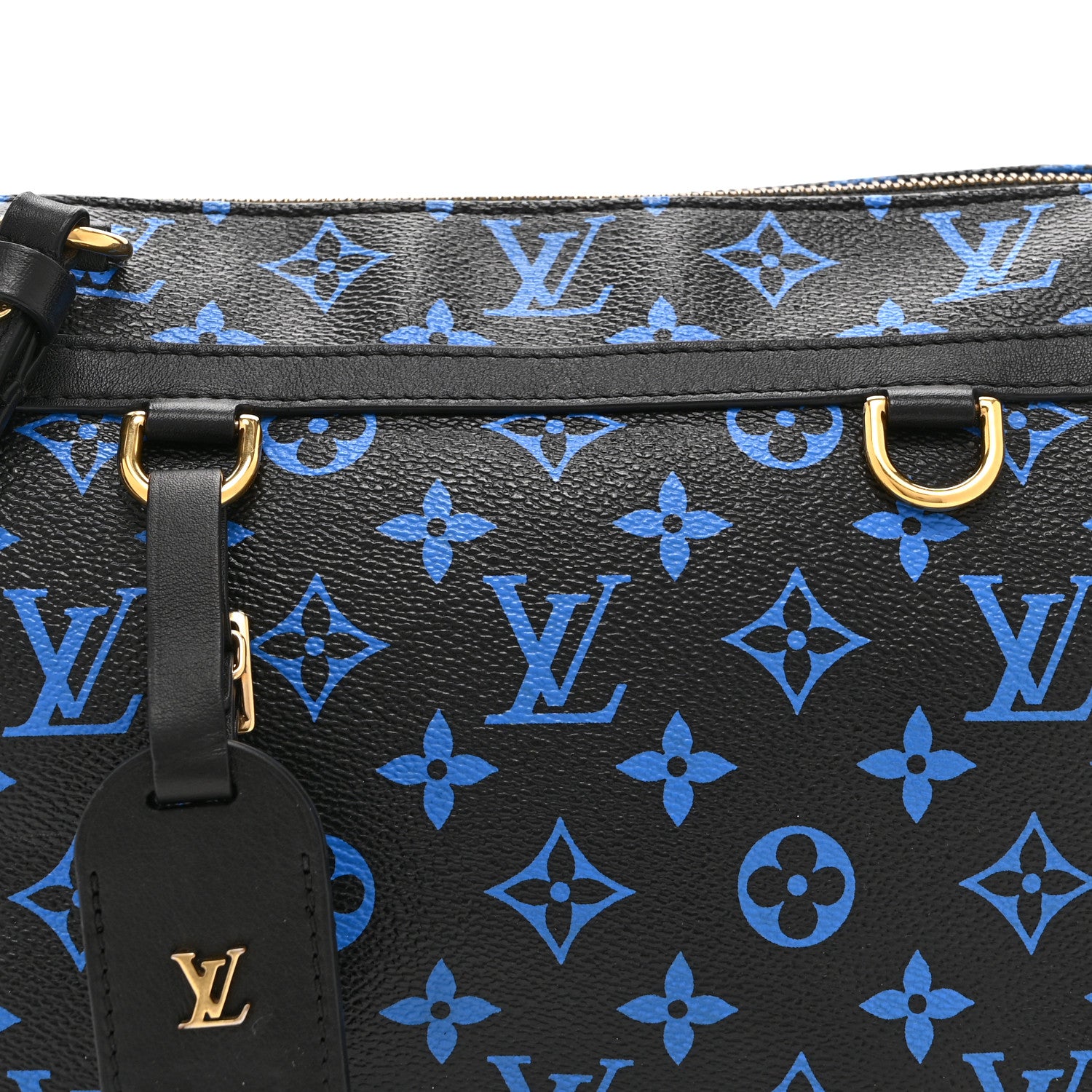Louis Vuitton Colored Monogram Speedy Amazon PM Blue Black 8 of 10