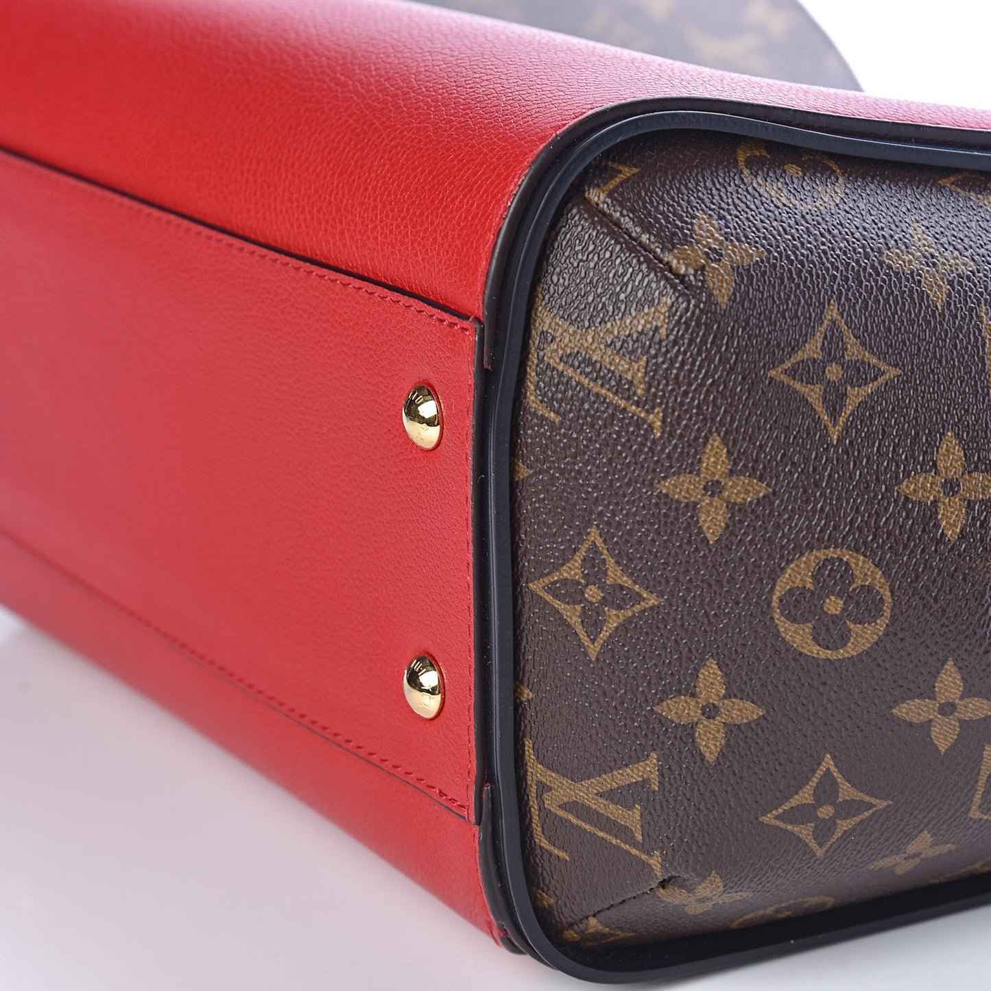 Calfskin Monogram Kimono Tote Cherry