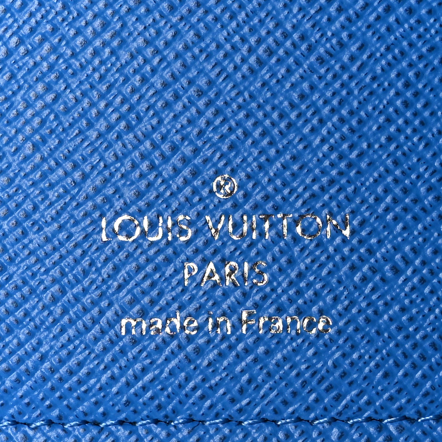 Damier Graphite Giant Blue Multiple Wallet