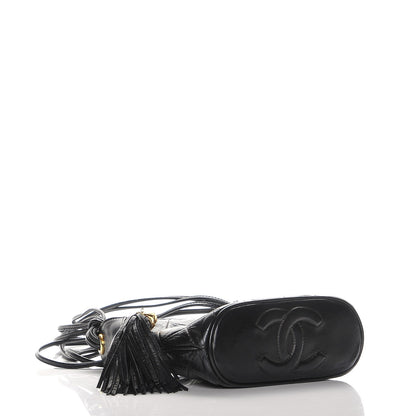 Chanel Lambskin Quilted Tassel Bag Black 4 of 11