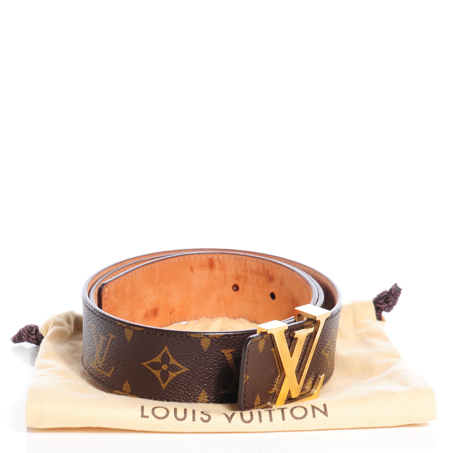 LOUIS VUITTON モノグラム ベルト 90/36 Louis Vuitton Monogram LV Initiales Belt 90 36 75083 – FASHIONPHILE
