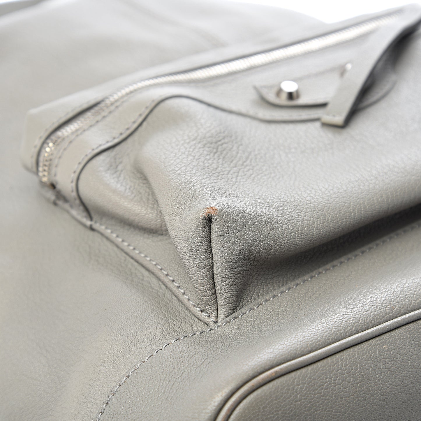 Chevre Classic Hardware Backpack Gray