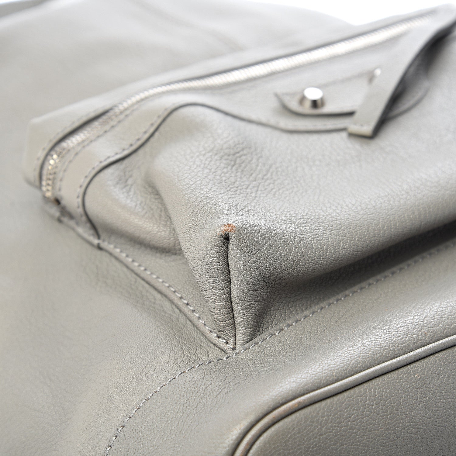 Balenciaga Chevre Classic Hardware Backpack Gray 10 of 18