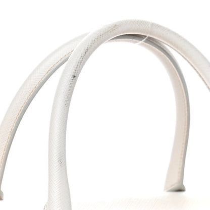 Prada Saffiano Lux Tote Bowler Talco 12 of 19