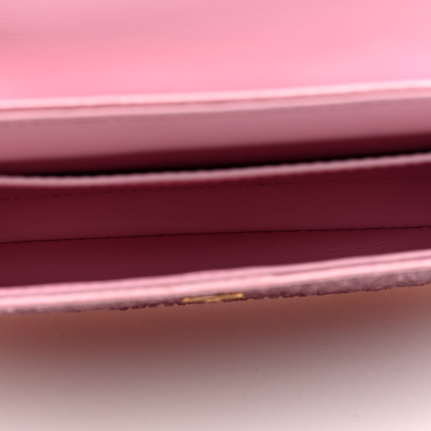 Versace Crystal La Medusa Envelope Clutch Pink 5 of 9