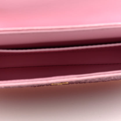Versace Crystal La Medusa Envelope Clutch Pink 5 of 9