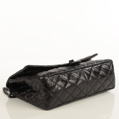 Chanel Metallic Calfskin 2.55 Reissue 227 Flap Black 4 of 8