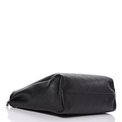 Chanel Caviar Stitched Large Shopping Tote Black 3 of 7