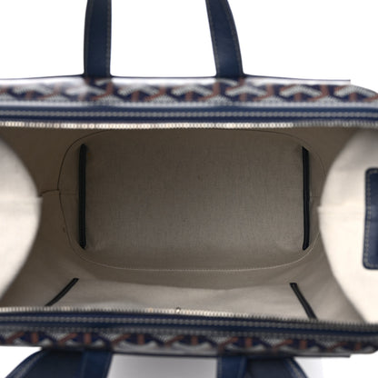 Goyard Goyardine Calfskin Cisalpin Backpack Navy Blue 5 of 8