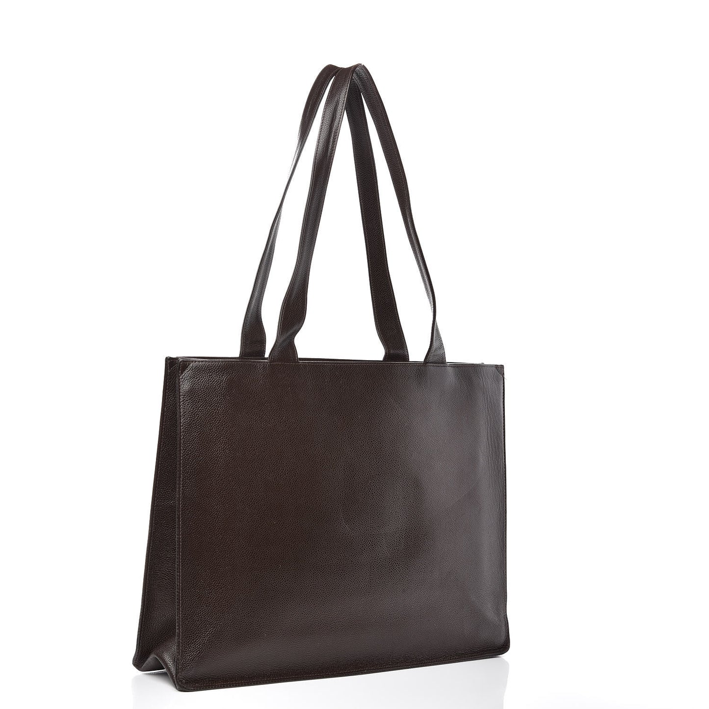 Caviar CC Shoulder Bag Brown