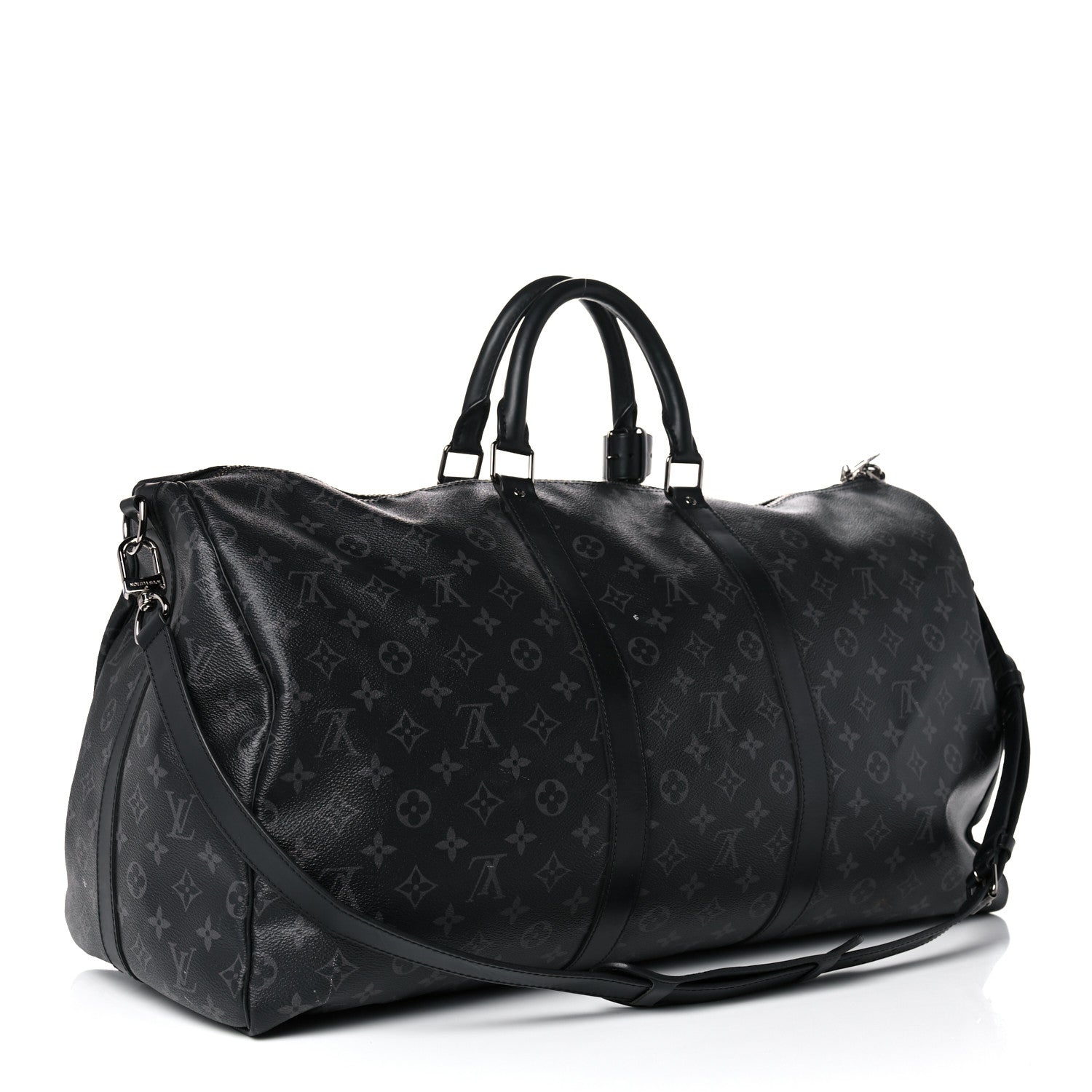 Louis Vuitton Monogram Eclipse Keepall Bandouliere 45 3 of 34