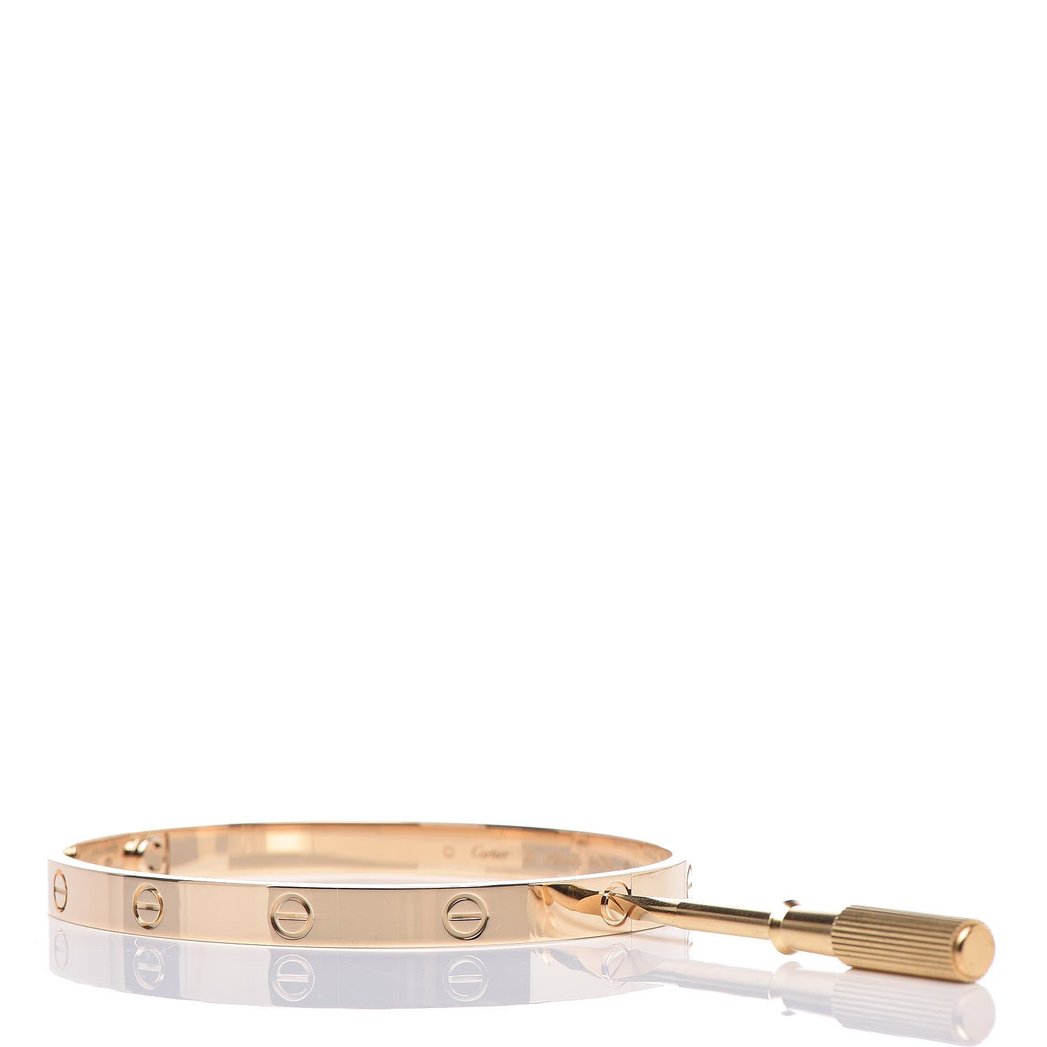 Cartier 18K Yellow Gold LOVE Bracelet 20 6 of 7