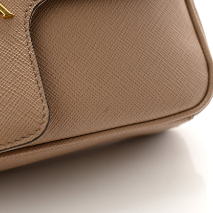 Prada Saffiano Flap Shoulder Bag Cammeo 10 of 13