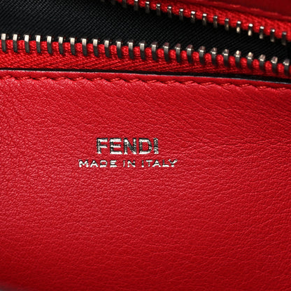 Fendi Calfskin Flowerland Studded Dotcom Satchel Cuoio Multicolor 6 of 15