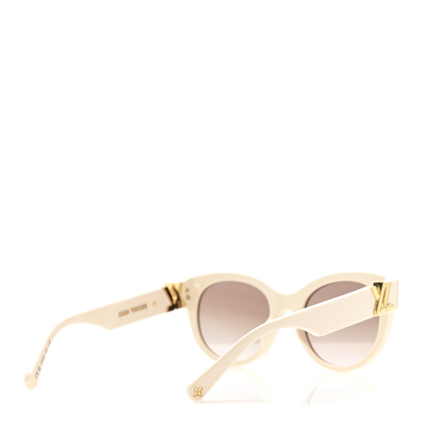 Acetate Round Sunglasses Z2426W Ivory