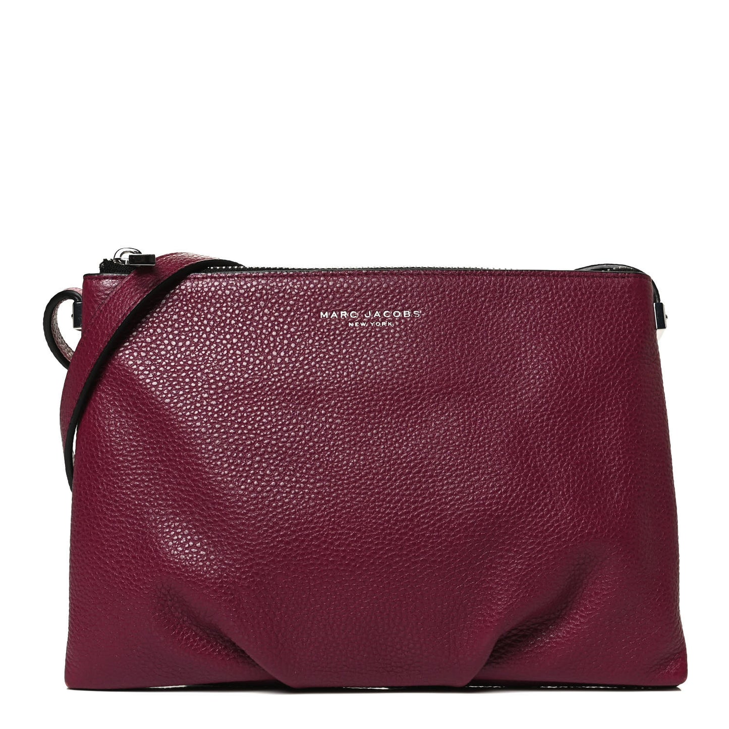 Calfskin Crossbody Burgundy