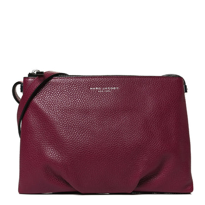 Marc Jacobs Calfskin Crossbody Burgundy 1 of 16
