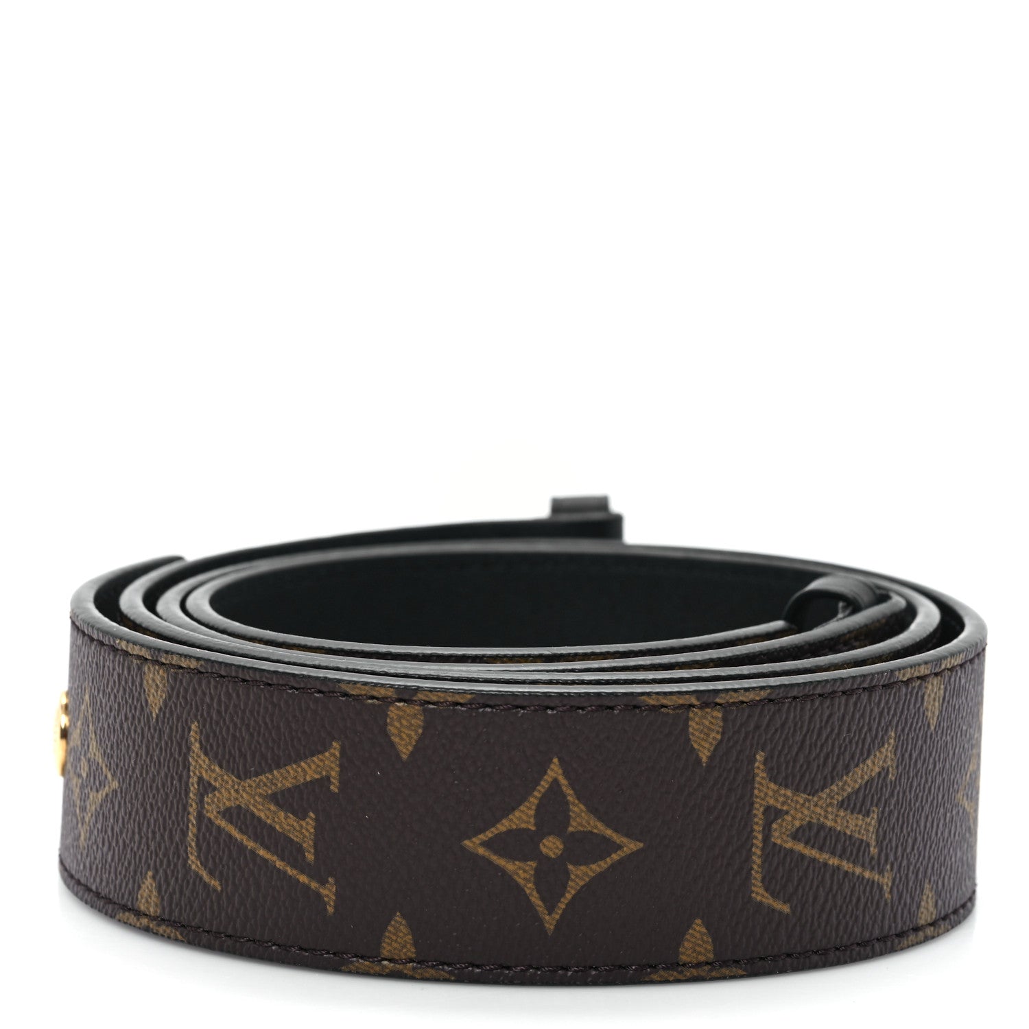 Louis Vuitton Monogram Adjustable Bandouliere Shoulder Strap Black 2 of 4