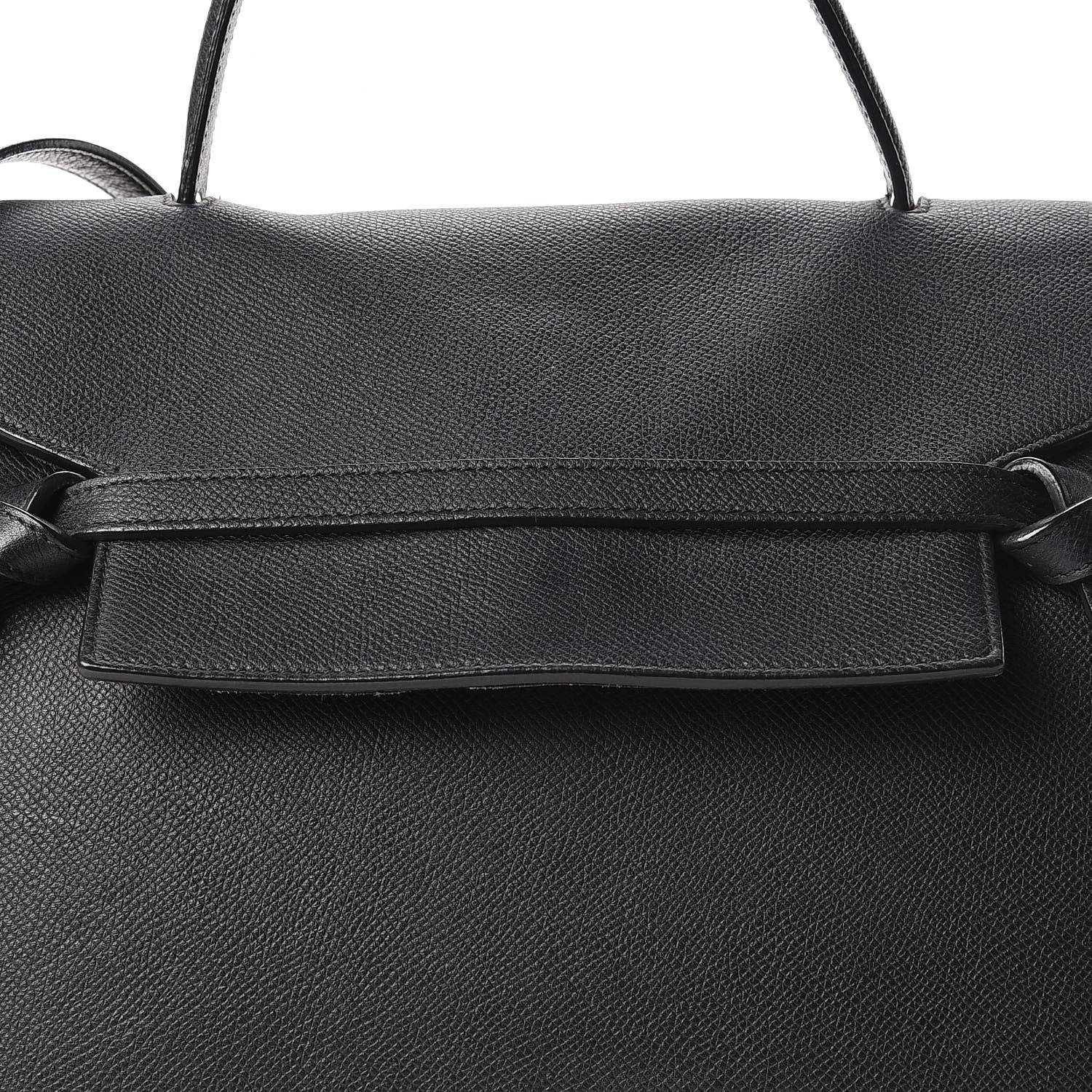 Celine Grained Calfskin Mini Belt Bag Black 9 of 16